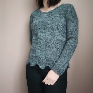 Jovellana - Patron du mois de décembre 2022 - Patron de tricot femme - Maloraé Designs