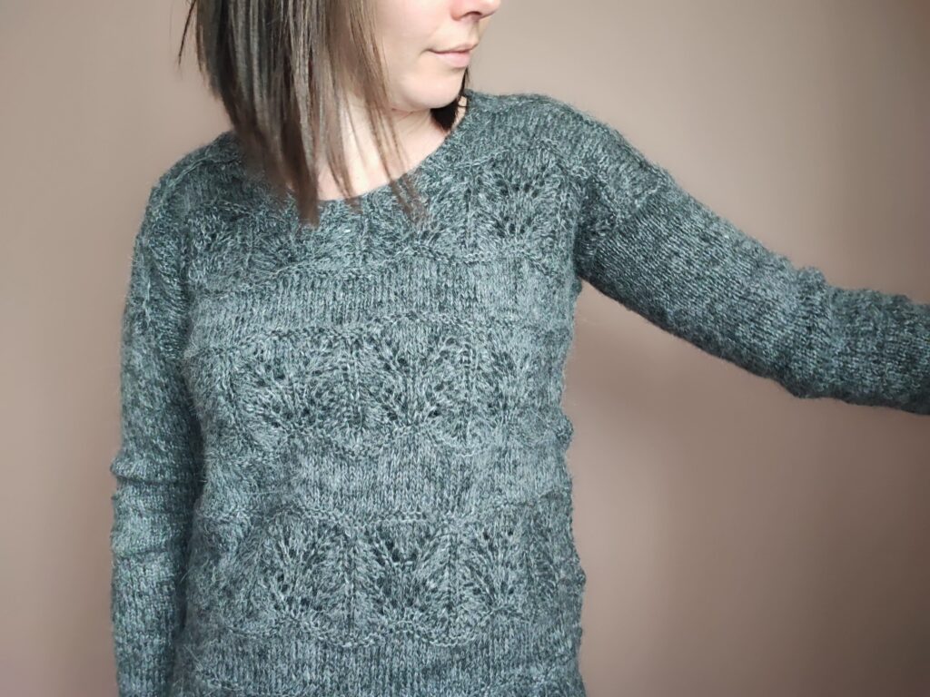 Jovellana - Pull cosy au tricot - Dentelle - Maloraé Designs