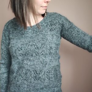 Jovellana - Pull cosy au tricot - Dentelle - Maloraé Designs