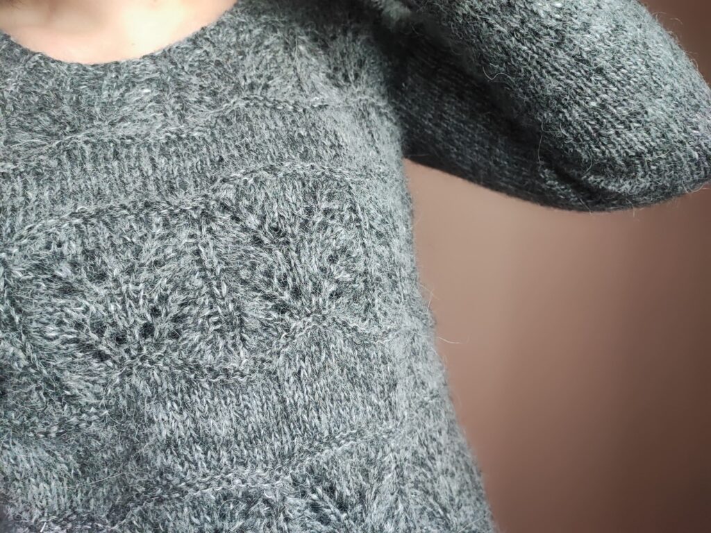 Jovellana - Pull au tricot pour femme - Dentelle - Maloraé Designs