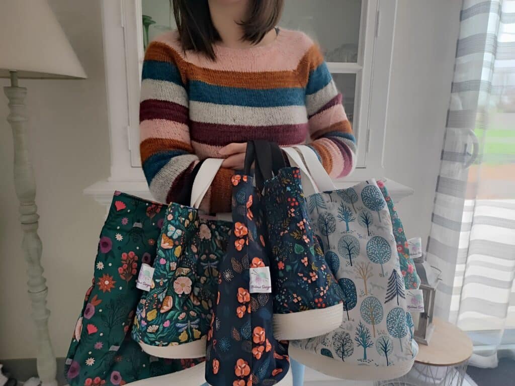 Mon premier salon tricot de l'année ! (Résumé février 2023) - Les coulisses - Maloraé Designs