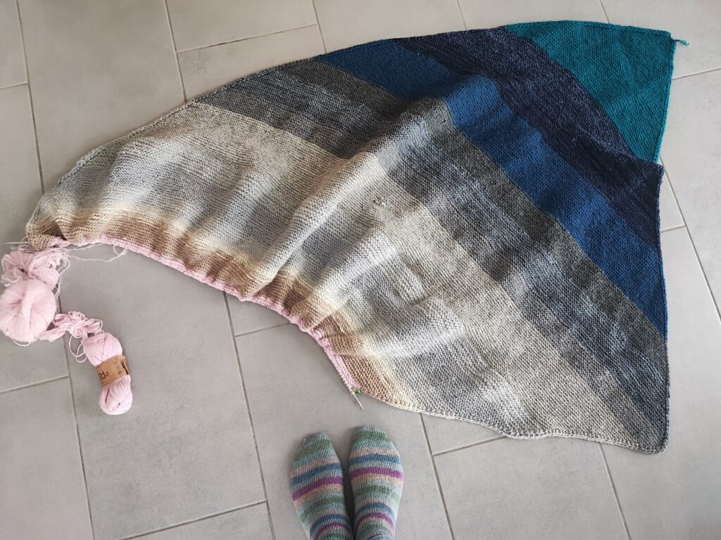 Couverture  au tricot - Maloraé Designs