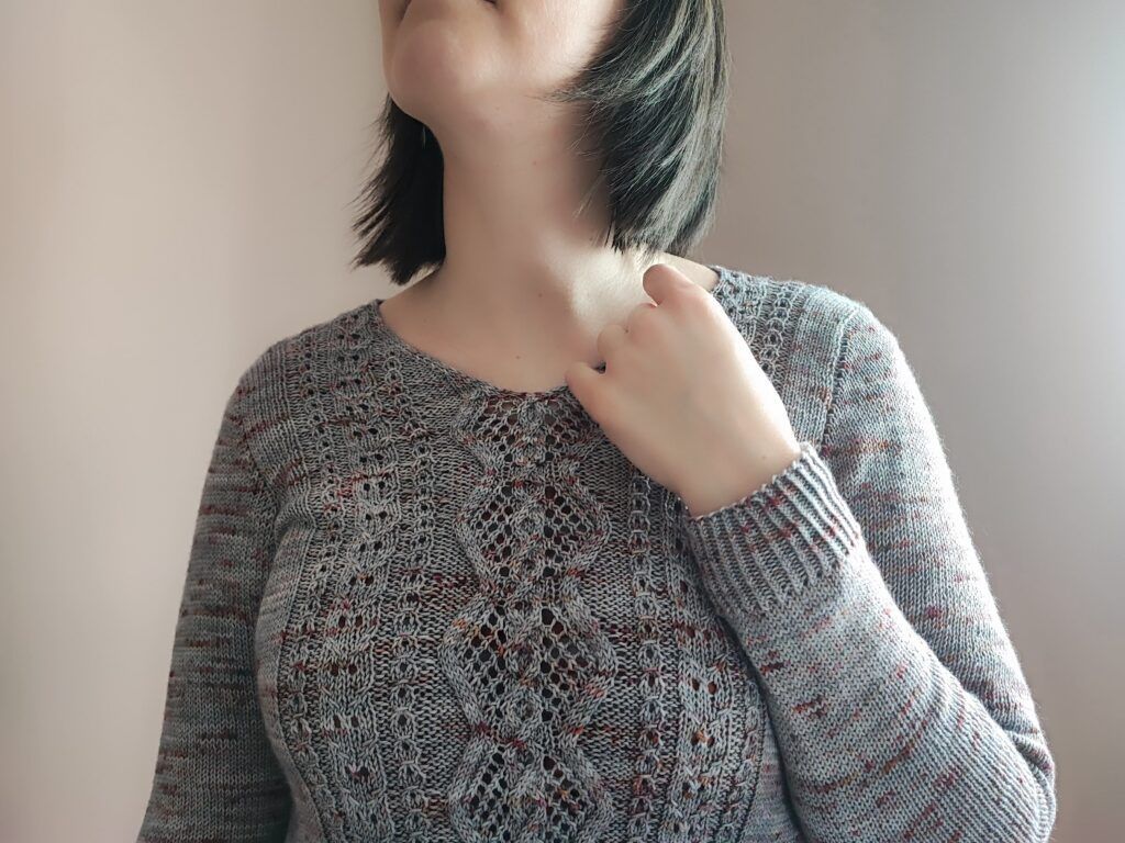 Lychnis - Pull au tricot pour femme - Patron de tricot - Maloraé Designs