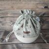 Panier projets tricot - Isatis - Taille M - Accessoires tricot - Maloraé Designs