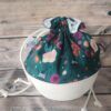 Panier projets tricot - Nature- Taille M - Accessoires tricot - Maloraé Designs