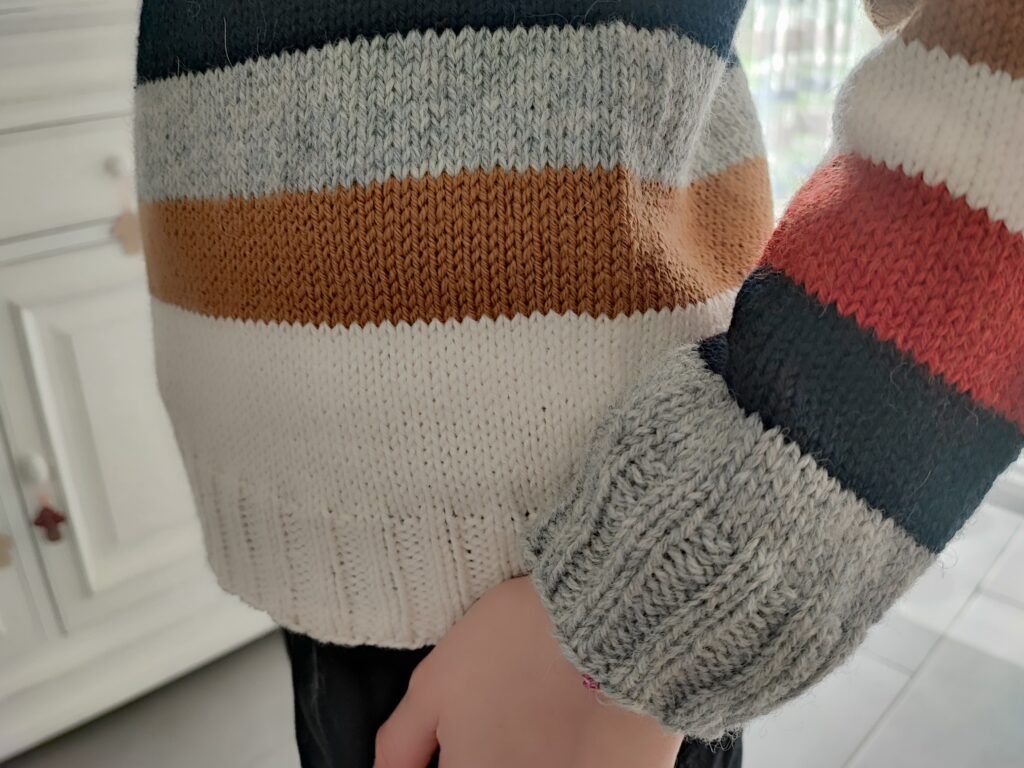 Ophrys Little - Pull pour enfants au tricot - Maloraé Designs