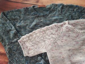 Sibirica, un pull en dentelle, 2 options ! (Appel au test) - Patron de tricot - Maloraé Designs