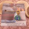 Anneaux marqueurs - Paon - Accessoire Tricot - Maloraé Designs