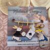 Lots Anneaux marqueurs tricot - Alice - Accessoires tricot - Maloraé Designs