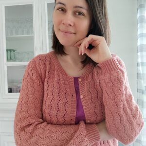 Albizia - Patron de gilet en dentelle - Tricot - Maloraé Designs
