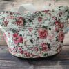 Panier projets tricot Nomade - Vintage - Base Noire - Taille M - Accessoires tricot - Maloraé Designs