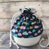 Panier projets tricot - Nuages - Taille M - Accessoires tricot - Maloraé Designs