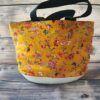 Panier projets tricot Nomade - Papillons - Taille M - Accessoires tricot - Maloraé Designs