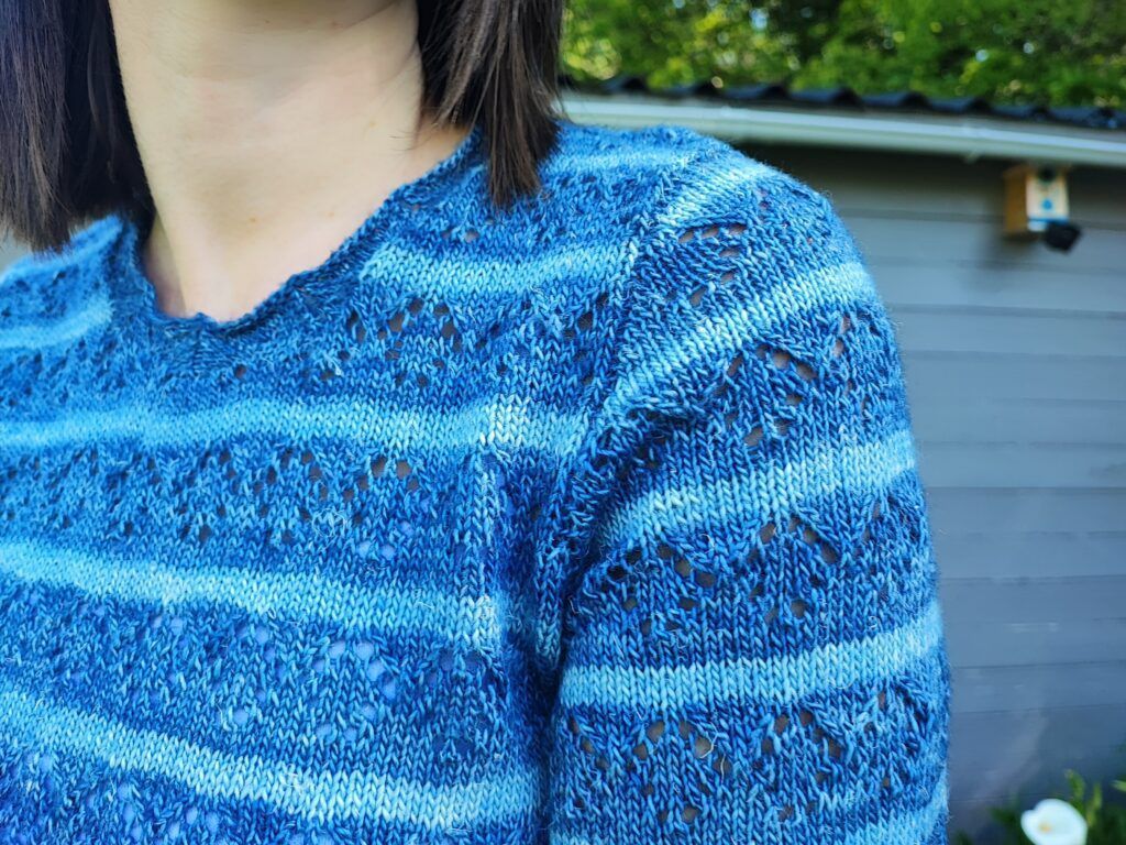 Tee-shirt Tricyrtis - Patron de tricot pour femme - Maloraé Designs