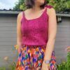 Scopolia - Débardeur au tricot pour femme - Patron tricot - Dentelle - Maloraé Designs