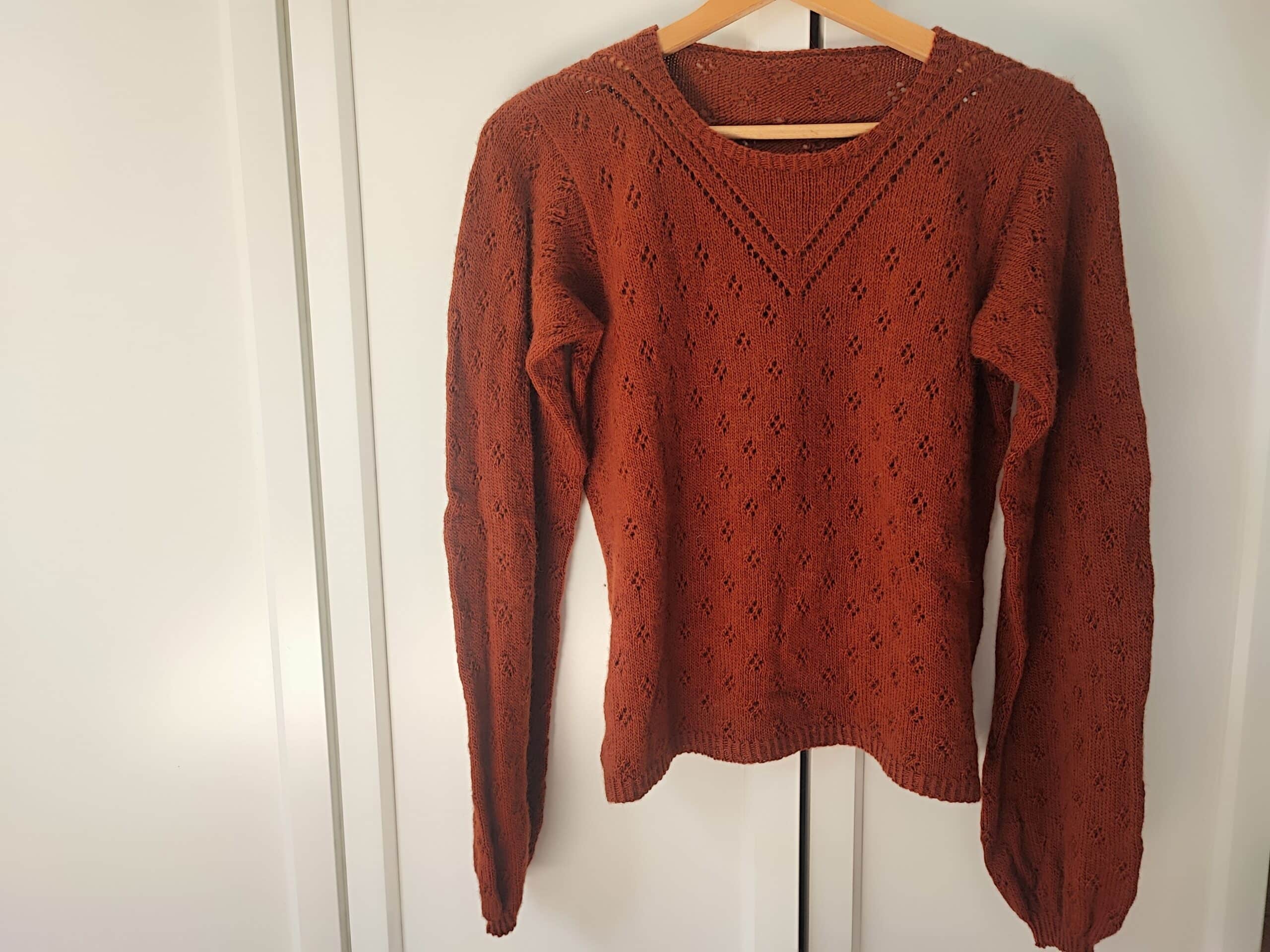 Stipa - pull au tricot pour femme - Dentelle - Maloraé Designs