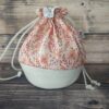 Panier projets tricot - Maple woods - Taille M - Accessoires tricot - Maloraé Designs
