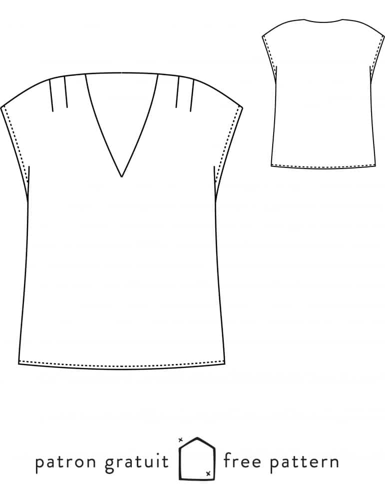 blouse Déclic de Atelier Scammit - Maloraé Designs