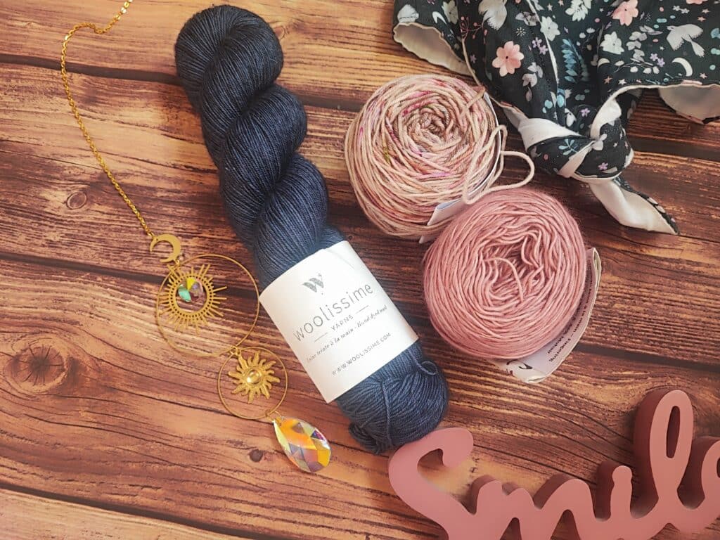 Byblis -Col en jacquard au tricot - Maloraé Designs