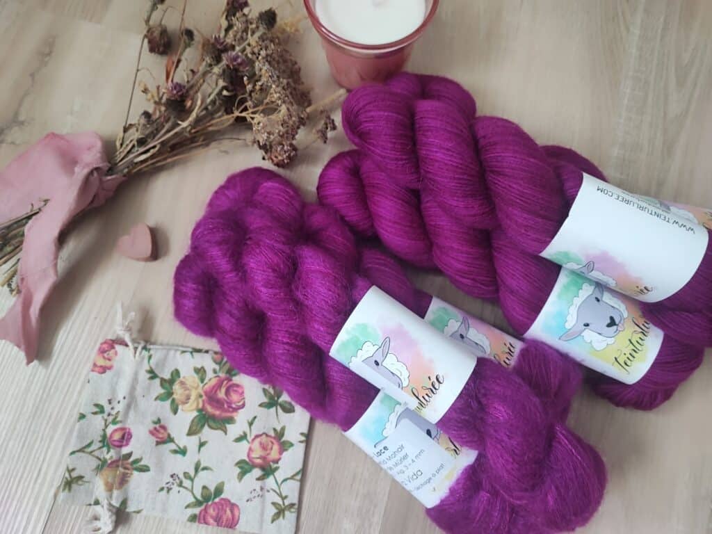 Jolies laines - Teinturlurée - Viva la vida - Maloraé Designs