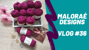 Vlog tricot #36 – Un nouveau tricot fluo sur les aiguilles ! - Vidéo tricot - Maloraé Designs