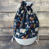Panier projets tricot - Animaux de la forêt- Taille L - Accessoire tricot - Maloraé Designs