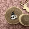 Anneaux marqueurs - Chat et tasse - Accessoires tricot - Maloraé Designs