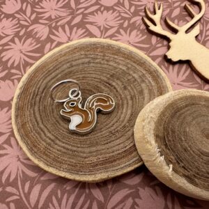 Anneaux marqueurs Écureuil - Accessoires tricot - Maloraé Designs