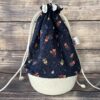 Panier projets tricot - Casse-noisette - Taille L - Accessoires tricot - Maloraé Designs