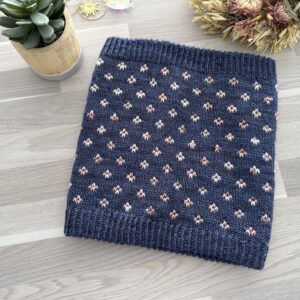 Col Byblys - Version 3 - Patron de tricot - Maloraé Designs