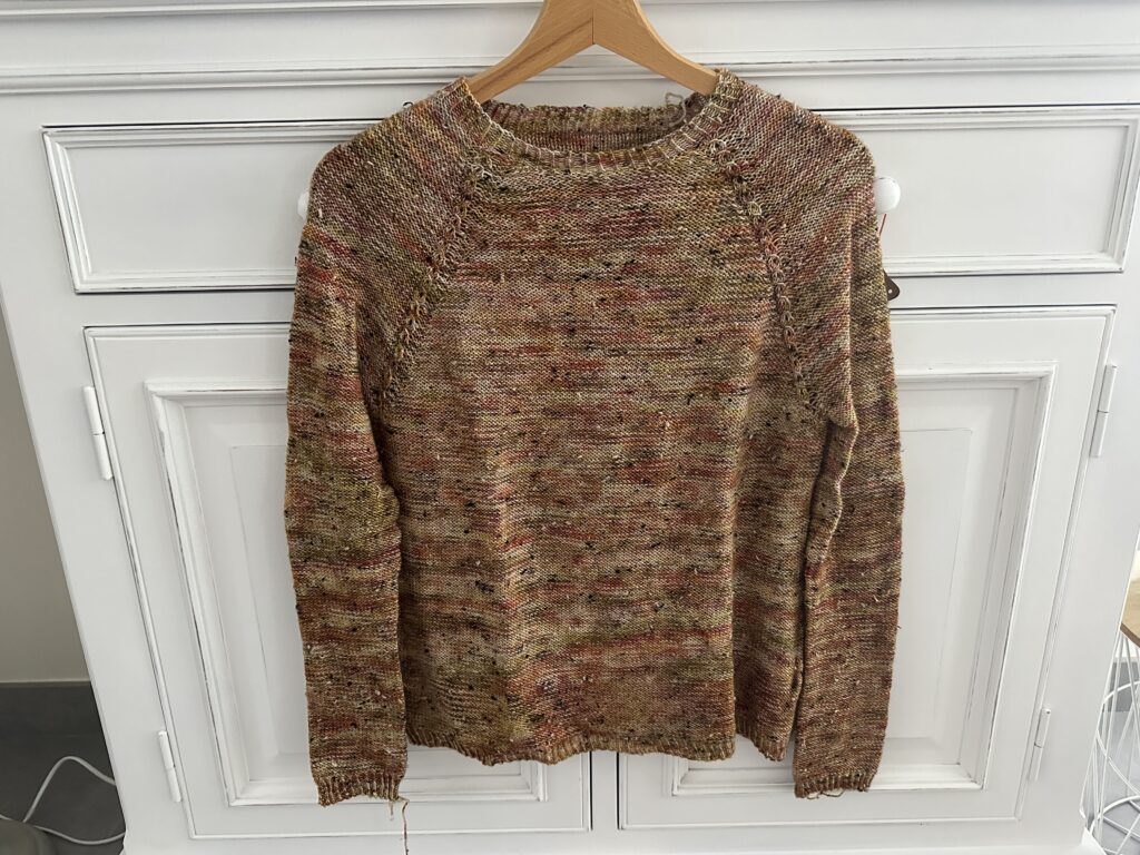Tweedy sweater, un pull basique au tricot ! (Appel au test) - Patron de tricot femme - Maloraé Designs