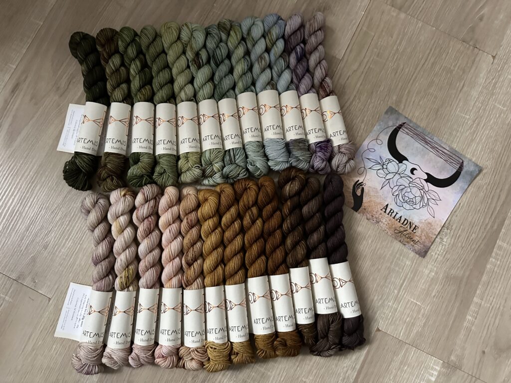 Calendrier de l'avent Artemis yarns - Laine - Maloraé Designs