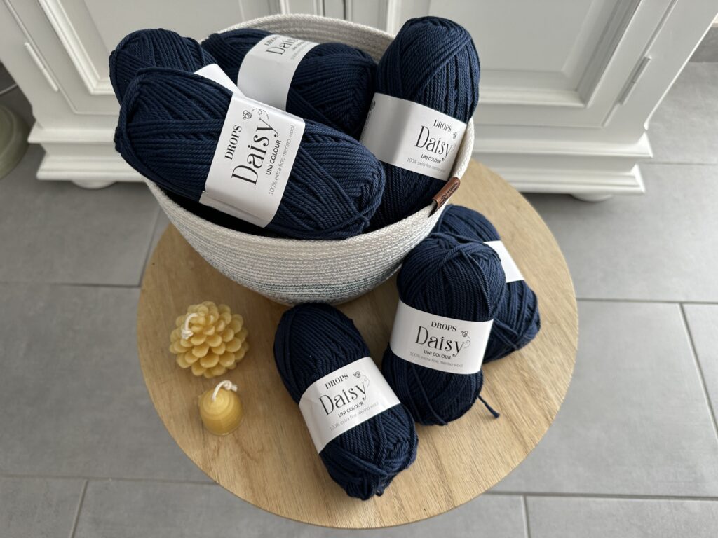 Achat laine - Drops Daisy - Podcast épisode 56 - Tricot - Maloraé Designs