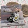 Lots anneaux marqueurs tricot - Chats - Accessoires tricot - Maloraé Designs