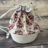 Panier projets tricot - Bouquets - Taille M - Accessoire tricot - Maloraé Designs