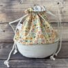 Panier projets tricot - Printemps - Taille M - Accessoire tricot - Maloraé Designs