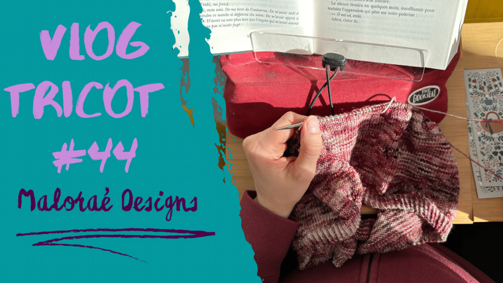 Vlog tricot #44 – Premier salon tricot de 2024 ! - Vidéo tricot - Maloraé Designs