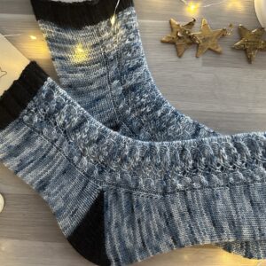 Chaussettes Winter is here - Collection de chaussettes GOT au tricot ! - Patron de tricot - Game of thrones - Maloraé Designs