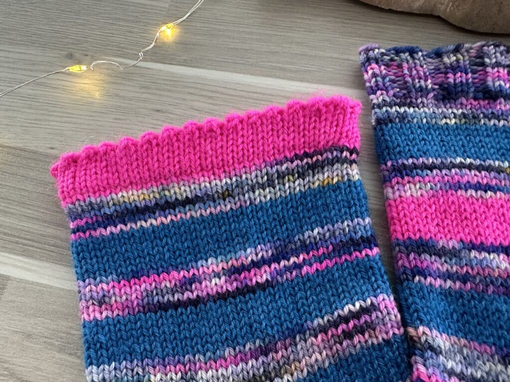 Your name socks - Patron de tricot de chaussettes - Maloraé Designs