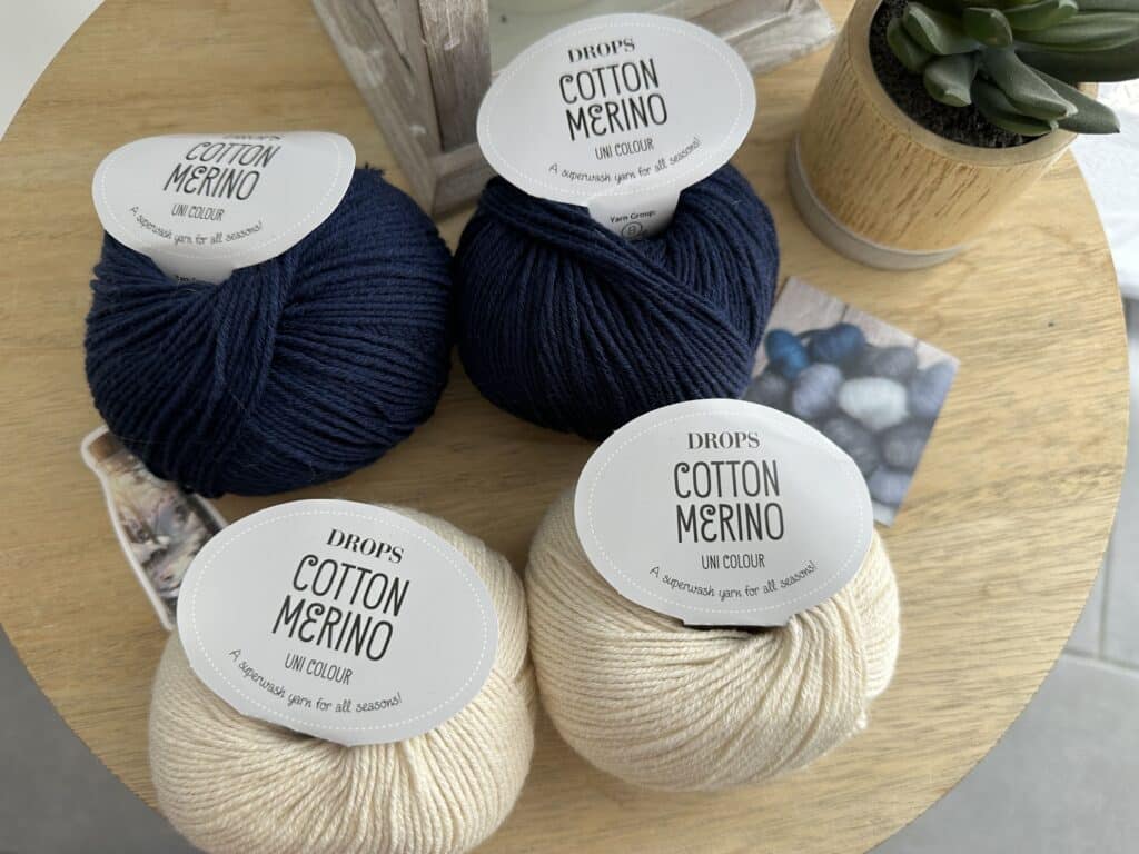 Laine Cotton-mérino - Pull marinière pour la mini - Patron de tricot - Résumé avril 2024 - Maloraé Designs
