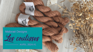 Vlog avril 2024 #1 – Envies de nouveaux tricots ! - Vidéo tricot - Les coulisses - Maloraé Designs