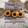 Lots anneaux marqueurs tricot - Tournesols - Accessoires tricot - Maloraé Designs