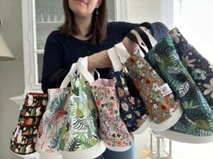 Paniers à projets tricot + Accessoires tricot - Résumé mai 2024 - Un salon tricot et des achats ! - Maloraé Designs
