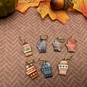 Anneaux marqueurs tricot - Moufles - Accessoires tricot - Maloraé Designs