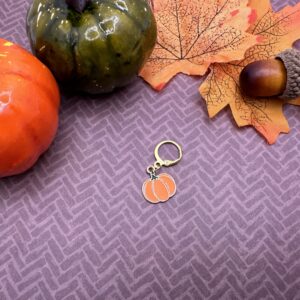 Progress keeper - Citrouille - Accessoires tricot -Maloraé Designs