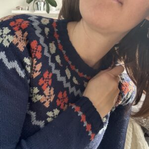 Nature sweater - Patron de tricot - Pull tricot - Mailles d'automne - Maloraé Designs