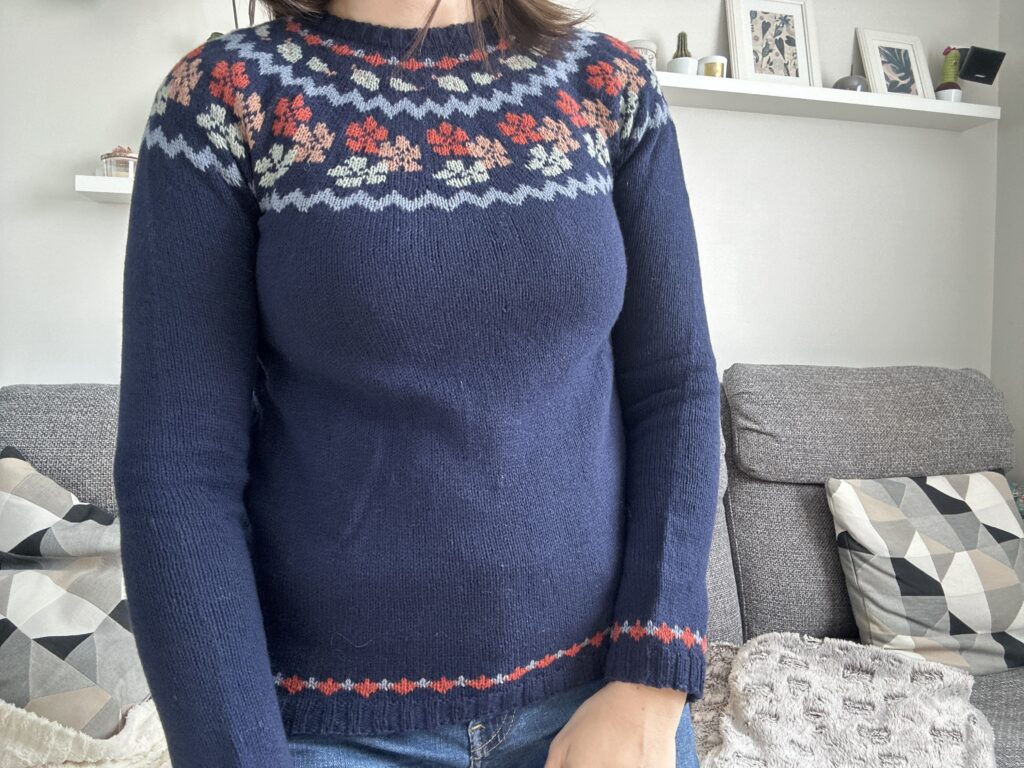 Nature - Pull au tricot - Patron tricot - Mailles d'automne - Maloraé Designs