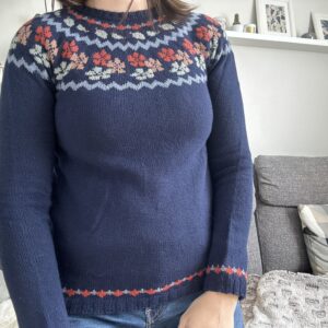 Nature - Pull au tricot - Patron tricot - Mailles d'automne - Maloraé Designs