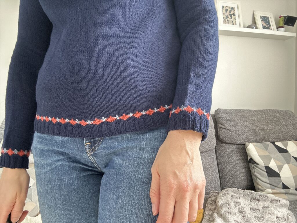 Nature sweater - Patron de tricot - Pull tricot - Mailles d'automne - Maloraé Designs