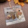 Lot anneaux marqueurs - Forêt d'Automne - Accessoires tricot - Maloraé Designs